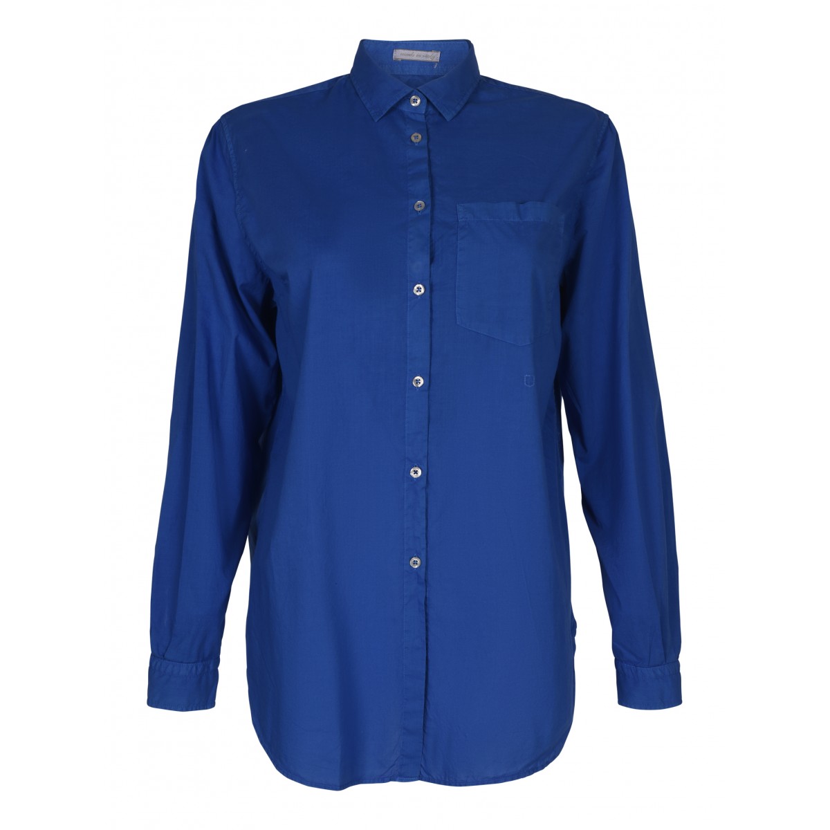 Lapis Blue Cotton Classic Shirt