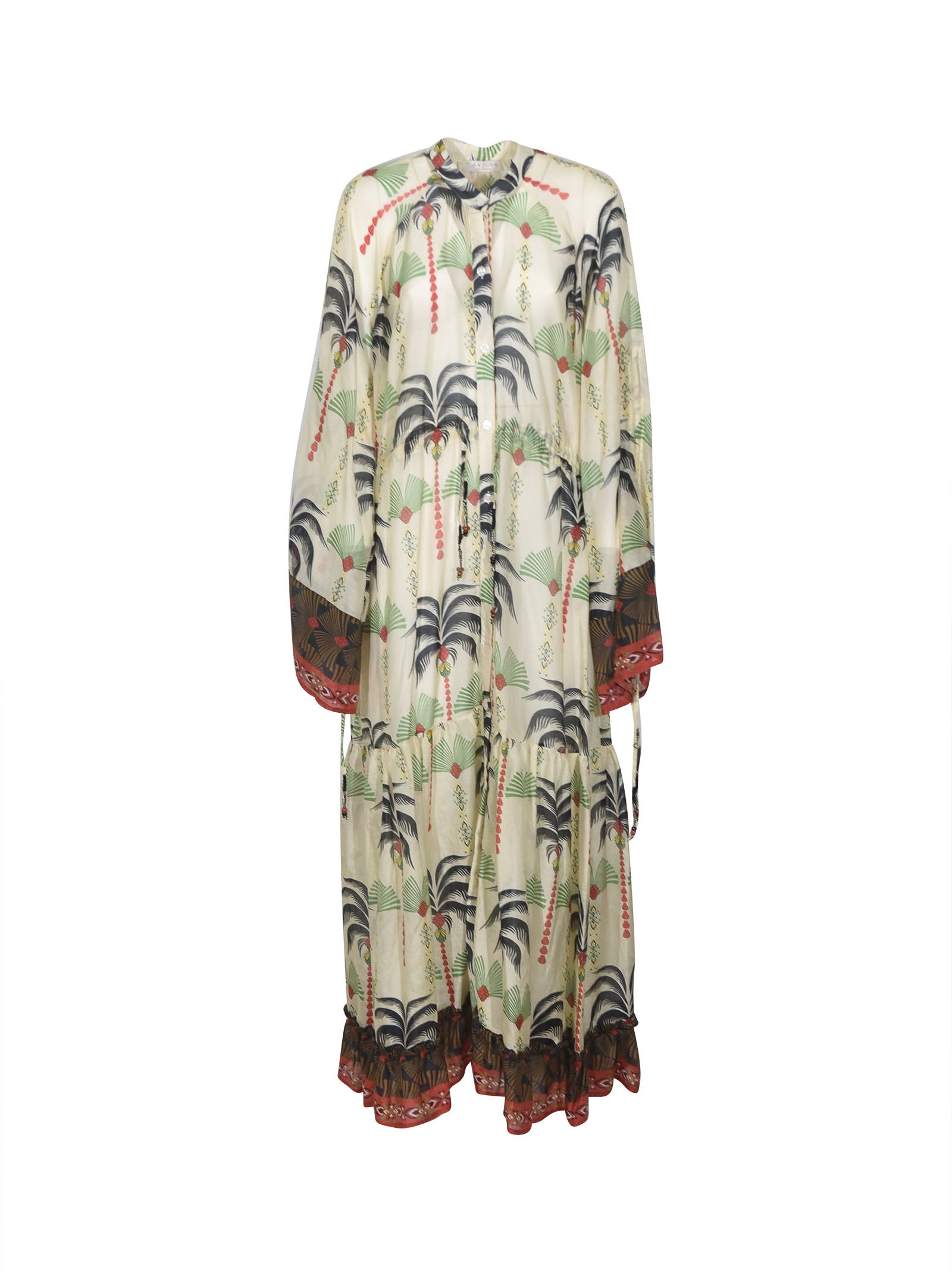 abito lungo m/l coulisse vita 