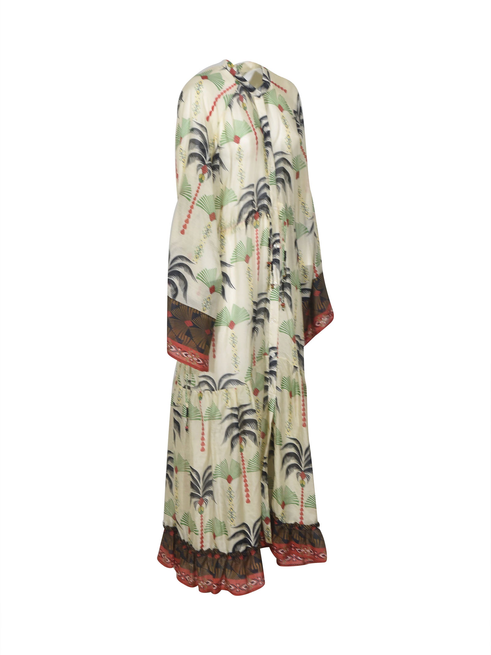 abito lungo m/l coulisse vita 