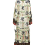 abito lungo m/l coulisse vita 