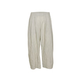 pantaloni  gamba larga con elastico 