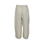 pantaloni  gamba larga con elastico 