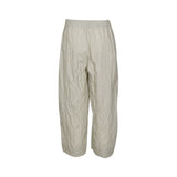 pantaloni  gamba larga con elastico 