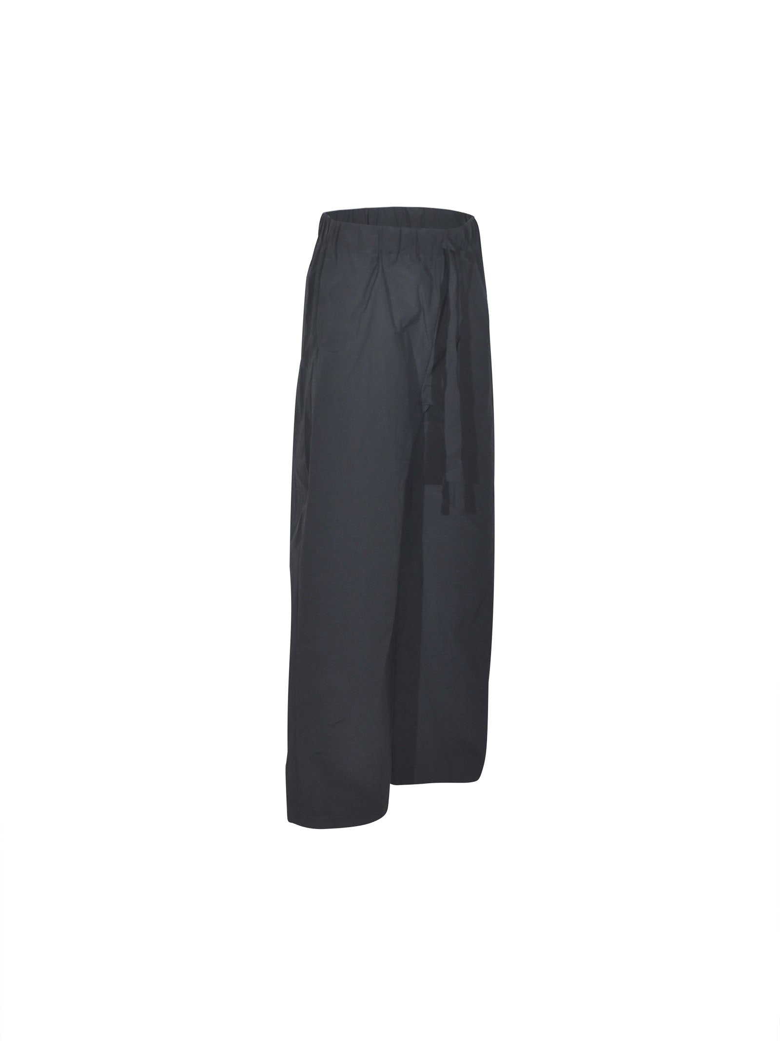 pantaloni gamba dritta coulisse vita 