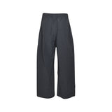 pantaloni gamba dritta coulisse vita 