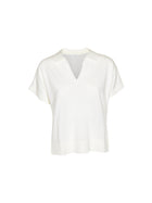 maglia m/m colletto scollo v