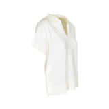 maglia m/m colletto scollo v 