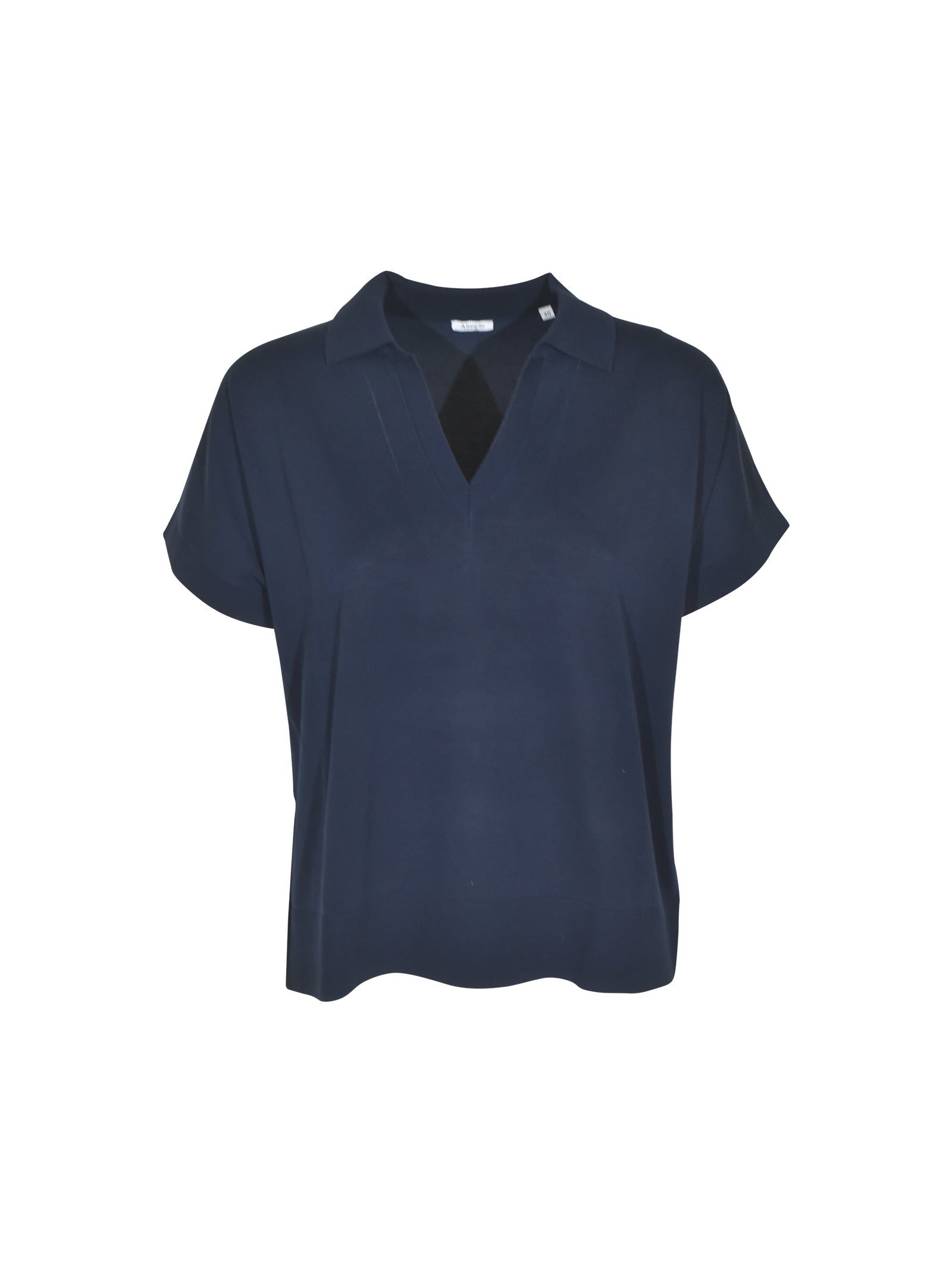 maglia m/m colletto scollo v 