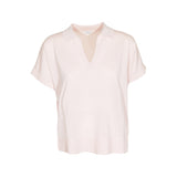 maglia m/m colletto scollo v 