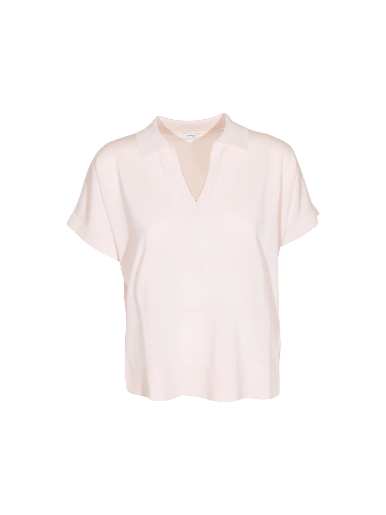 maglia m/m colletto scollo v 