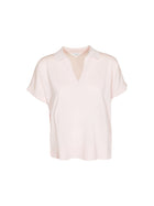 maglia m/m colletto scollo v