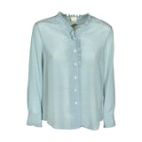 camicia rouches manica al polso 