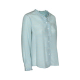 camicia rouches manica al polso 