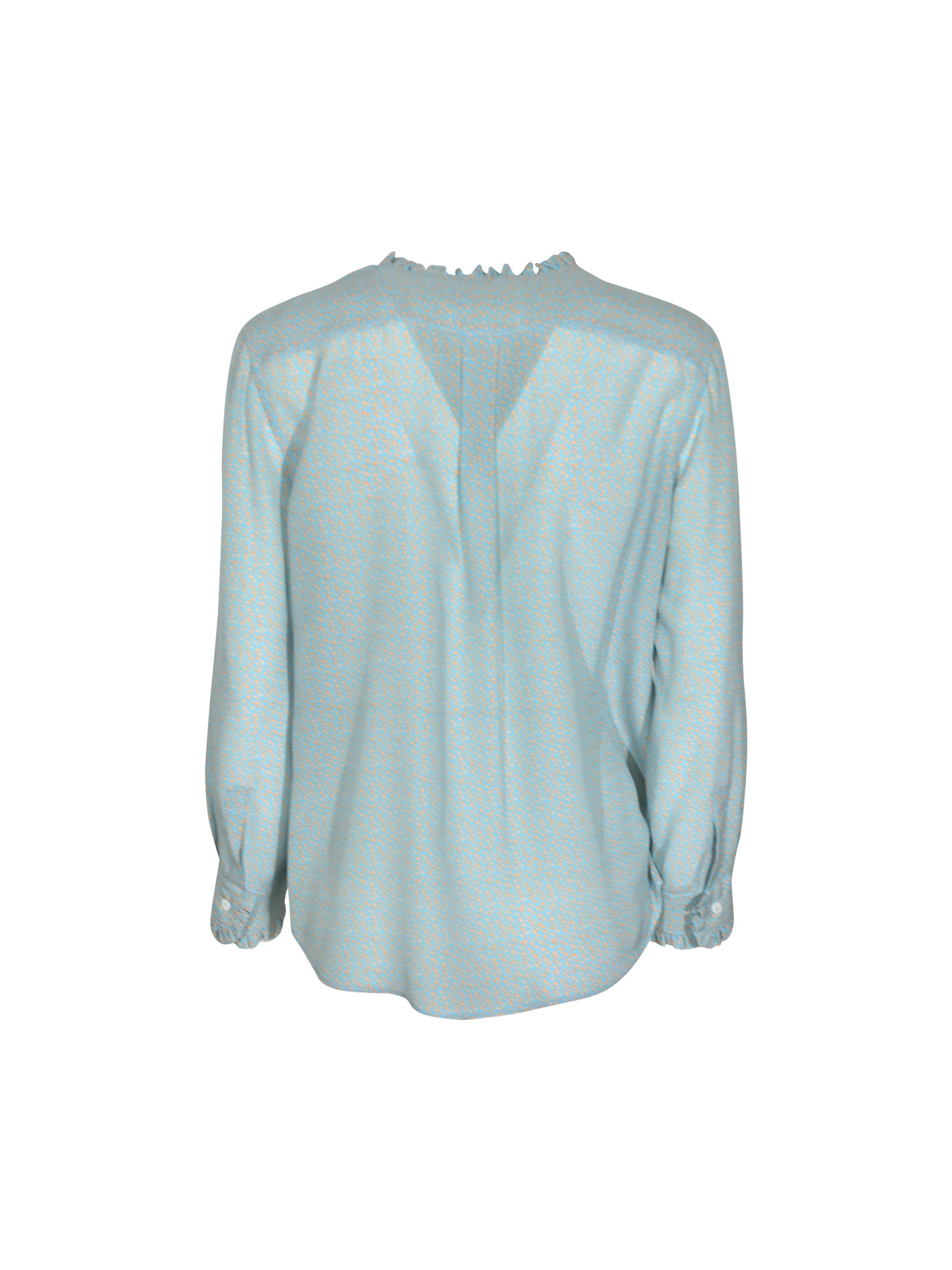 camicia rouches manica al polso 