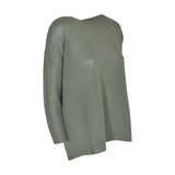 maglia scollo barchetta manica 3/4 con spacchi 