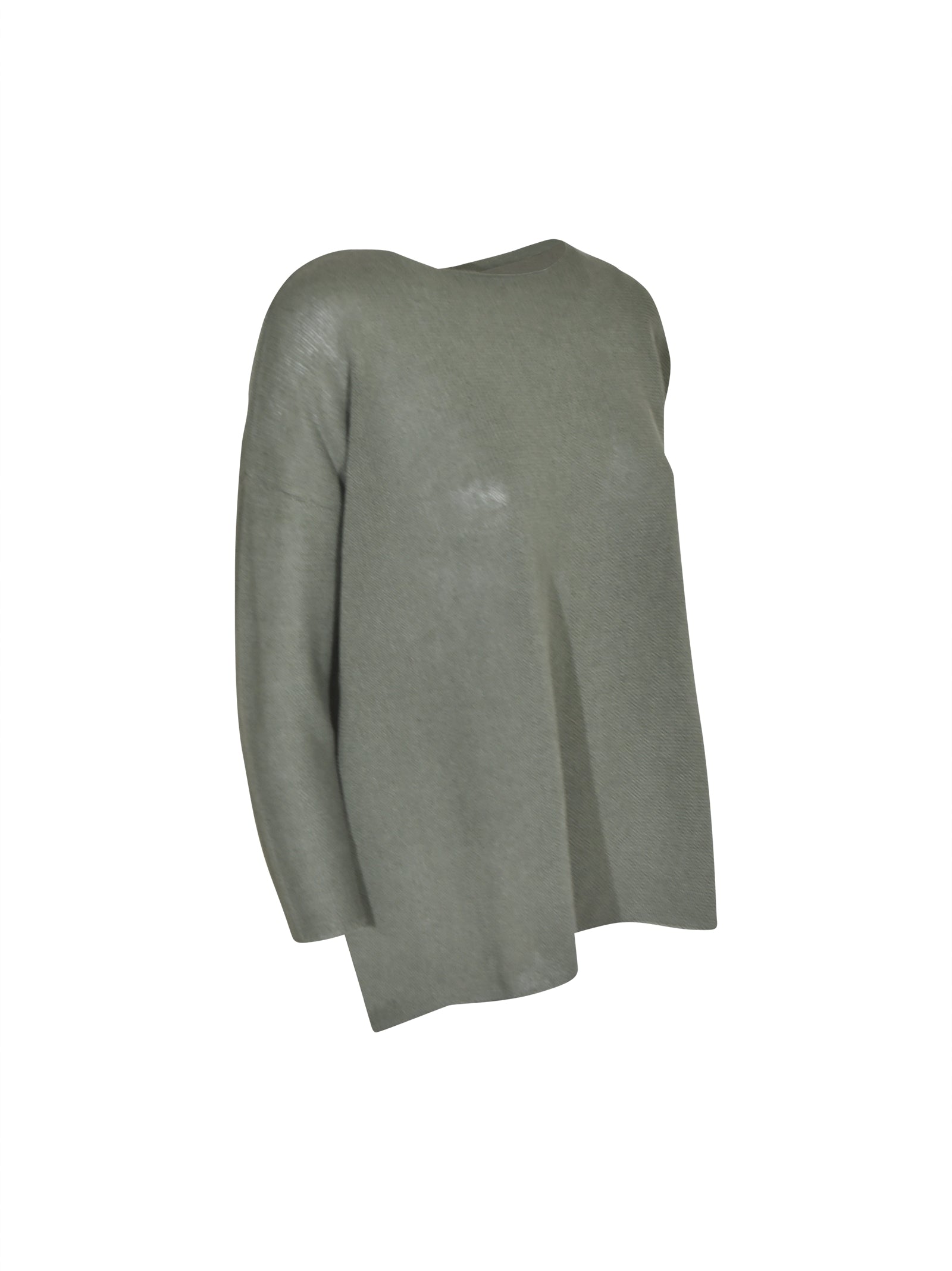 maglia scollo barchetta manica 3/4 con spacchi 