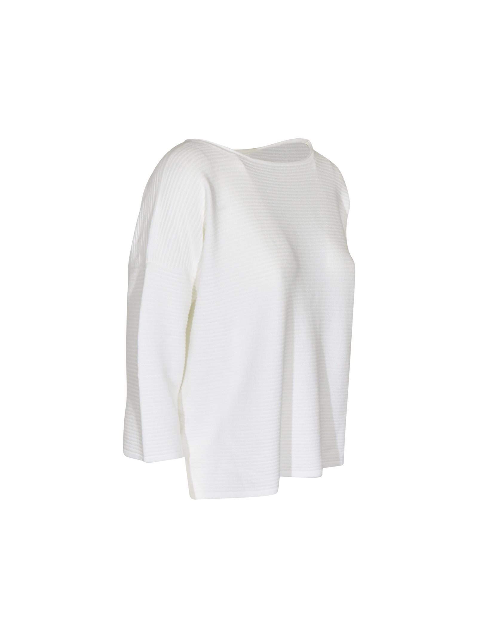 maglia barchetta coste a scatola 