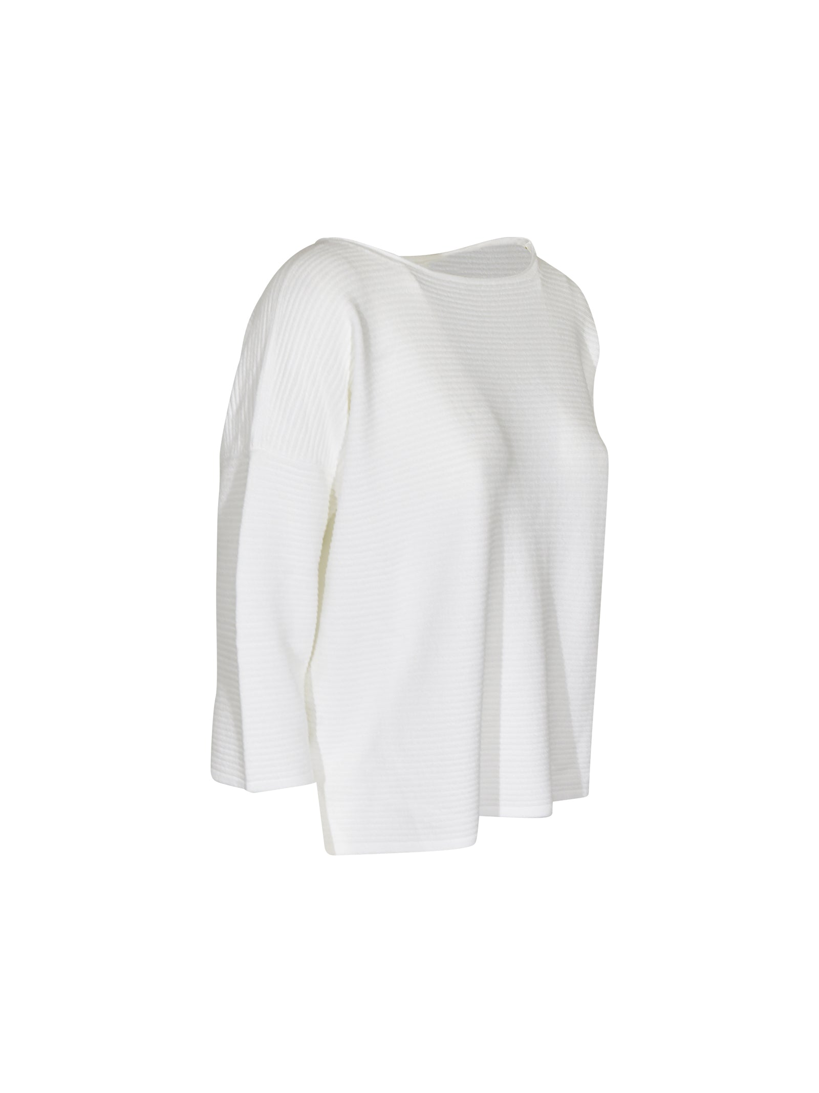maglia barchetta coste a scatola 