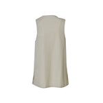 top smanicato drappeggio 