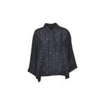 camicia manica tre quarti over 