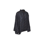 camicia manica tre quarti over 