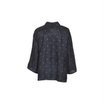 camicia manica tre quarti over 