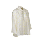 camicia manica tre quarti over 