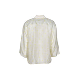 camicia manica tre quarti over 