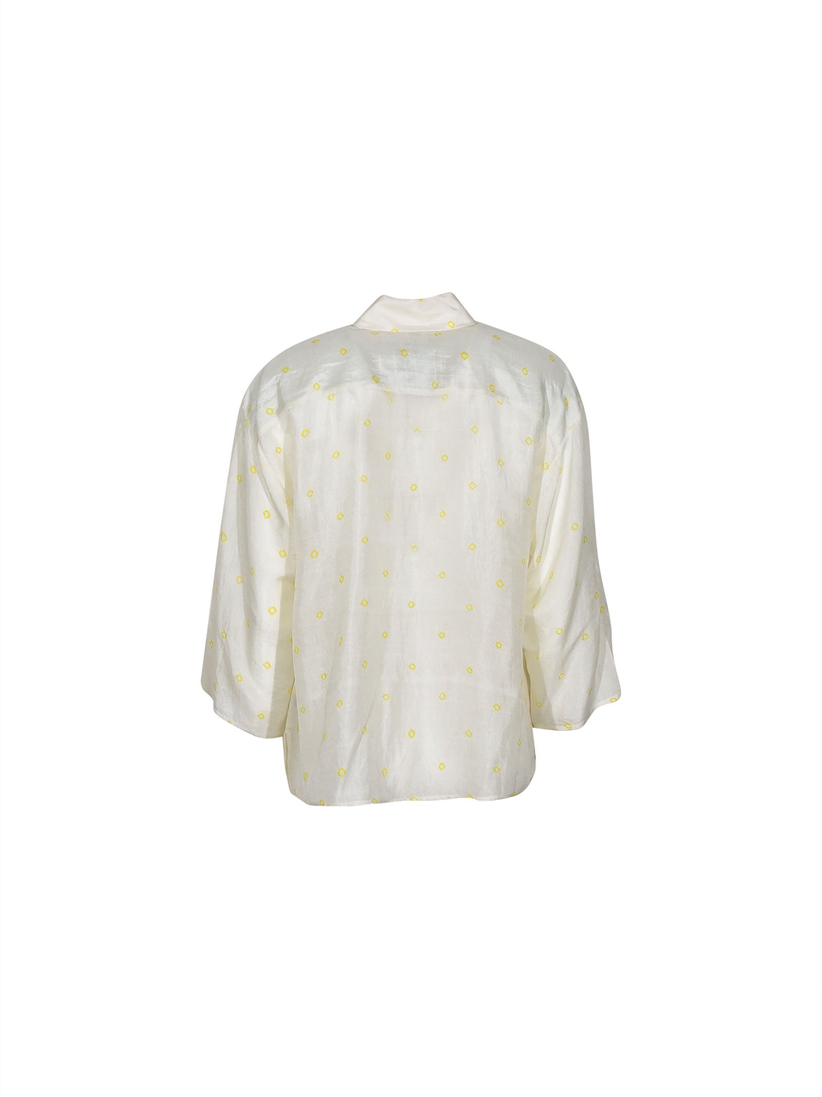 camicia manica tre quarti over 