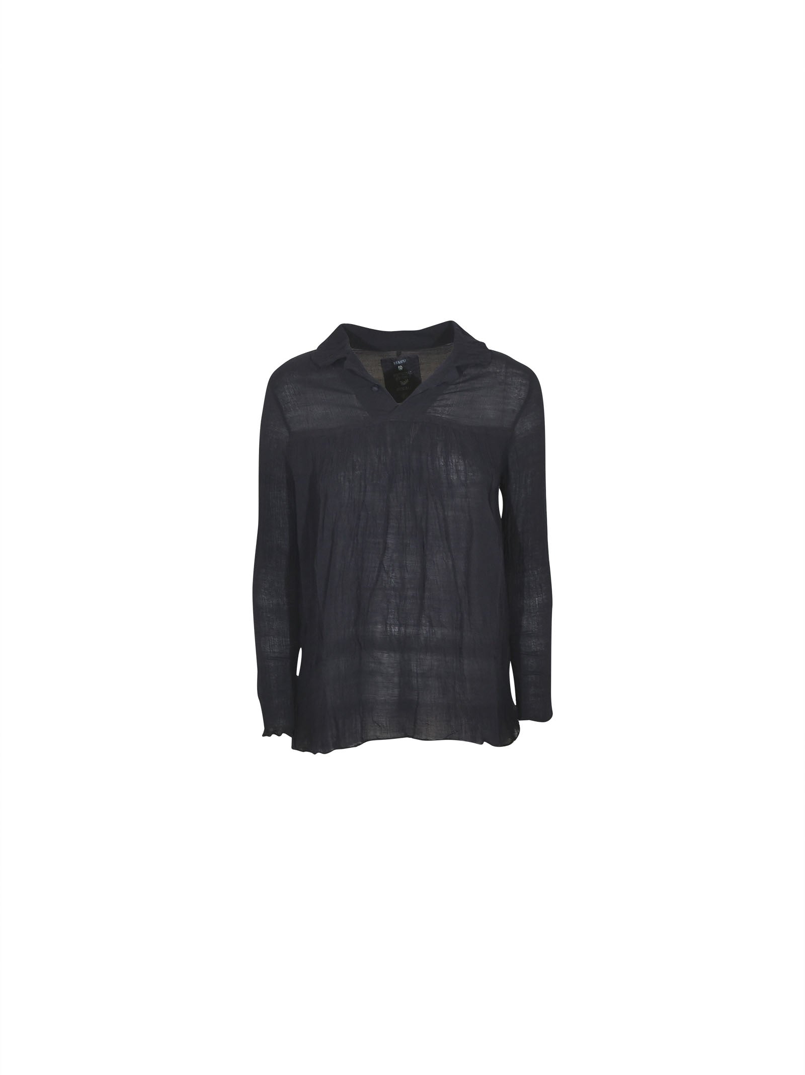 camicia m/l stropicciata 