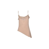 top spalline sottili con pizzo 