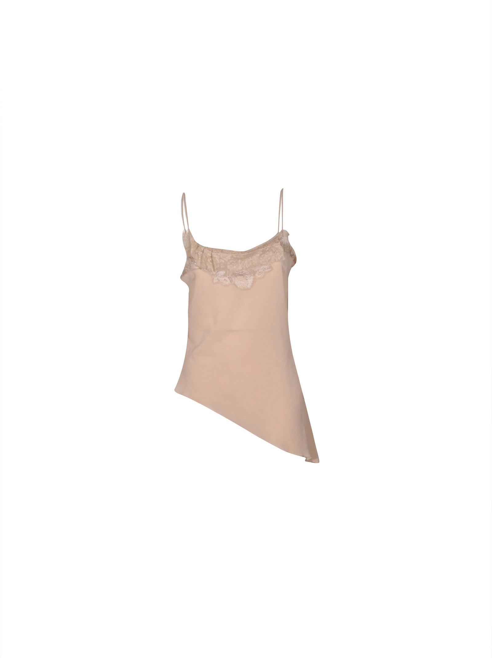 top spalline sottili con pizzo 