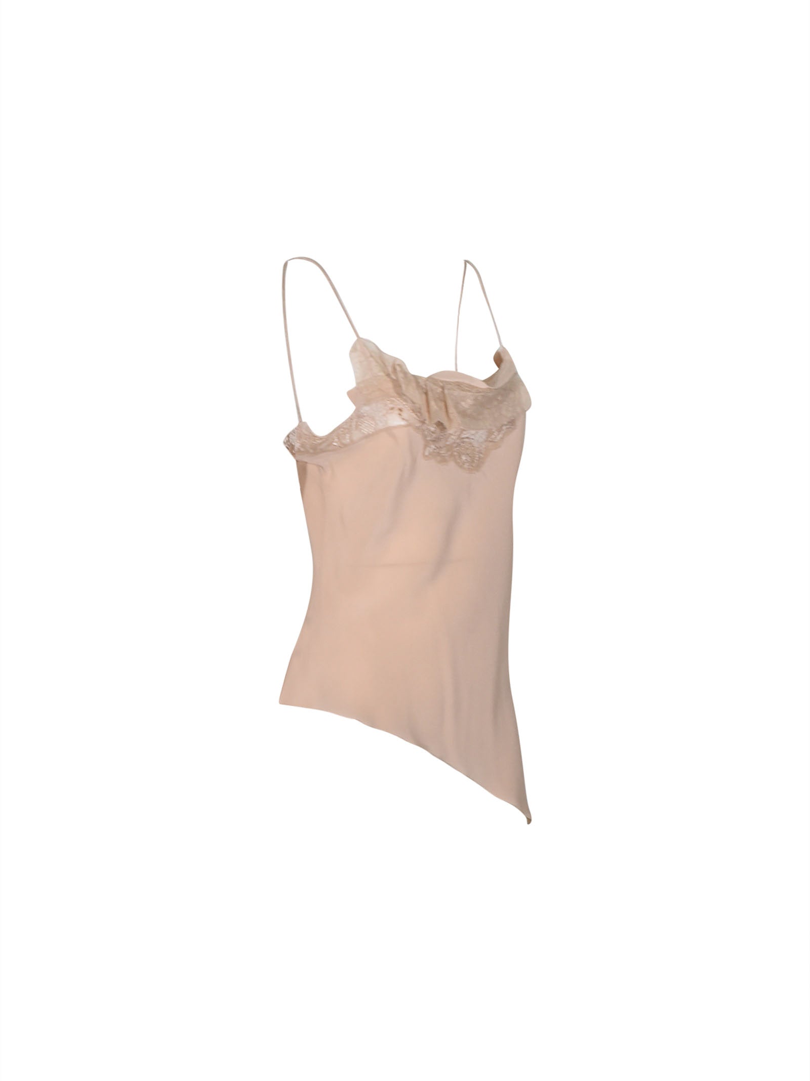 top spalline sottili con pizzo 