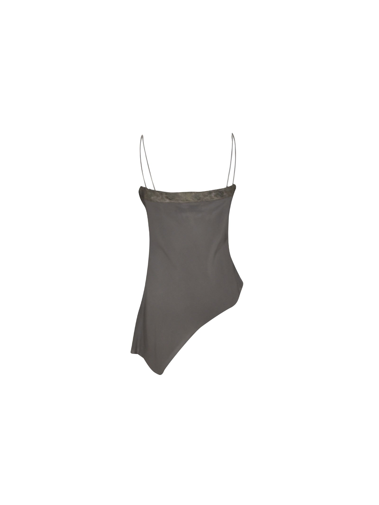 top spalline sottili con pizzo 