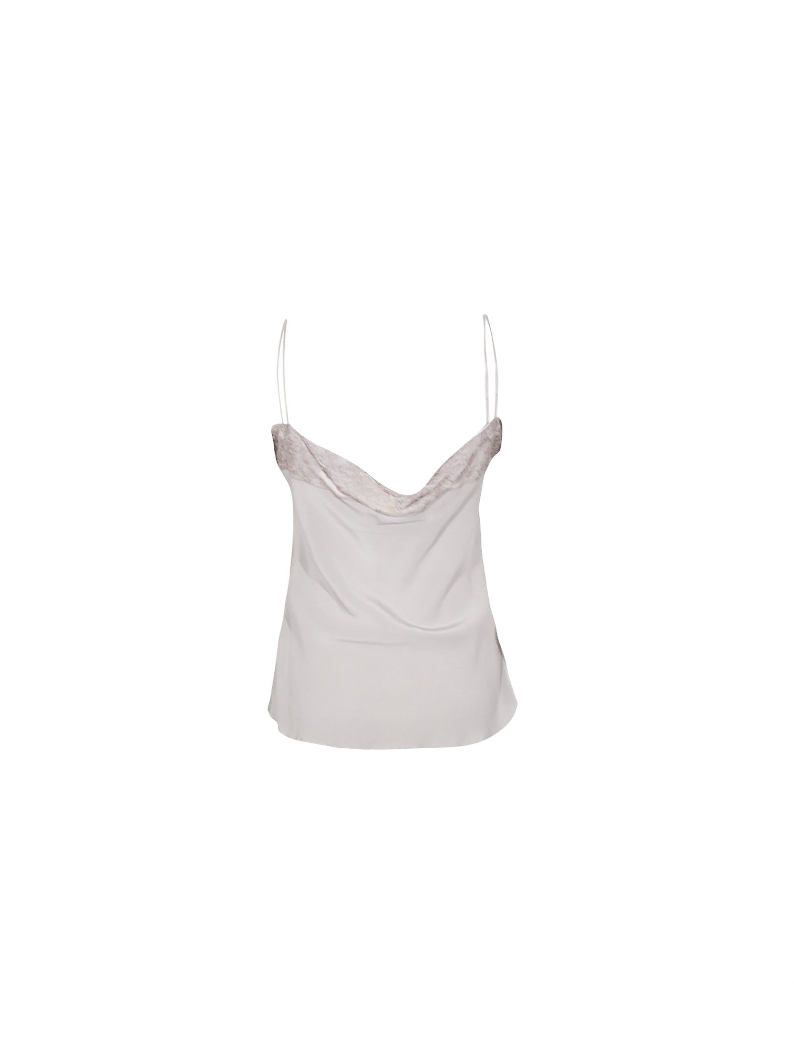 top spalline con pizzo 