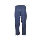 pantaloni stretti elastico vita 