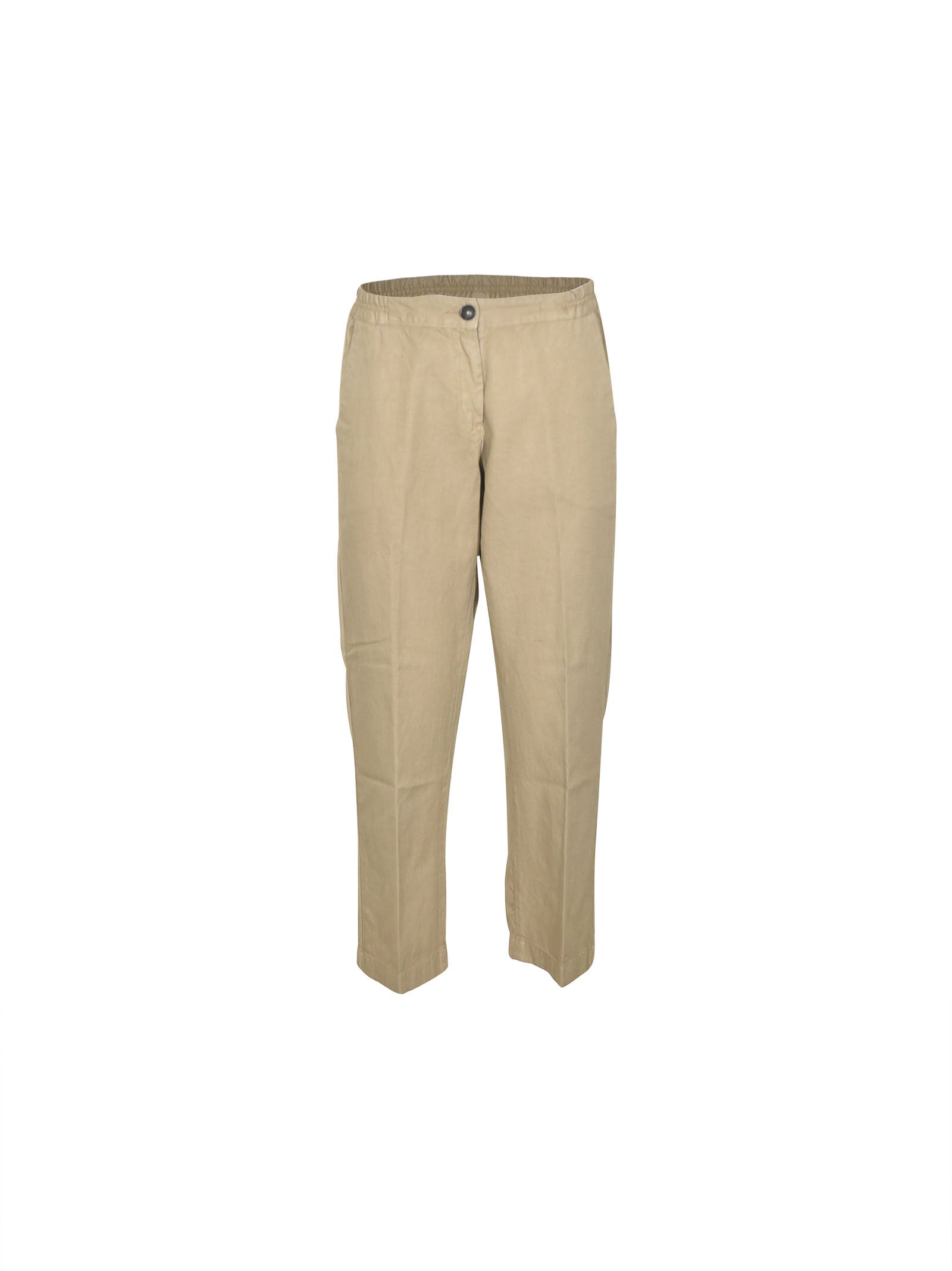 pantaloni stretti elastico vita 