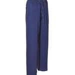 pantaloni elastico in vita con coulisse gamba dritta 