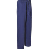 pantaloni elastico in vita con coulisse gamba dritta 