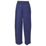 pantaloni elastico in vita con coulisse gamba dritta 