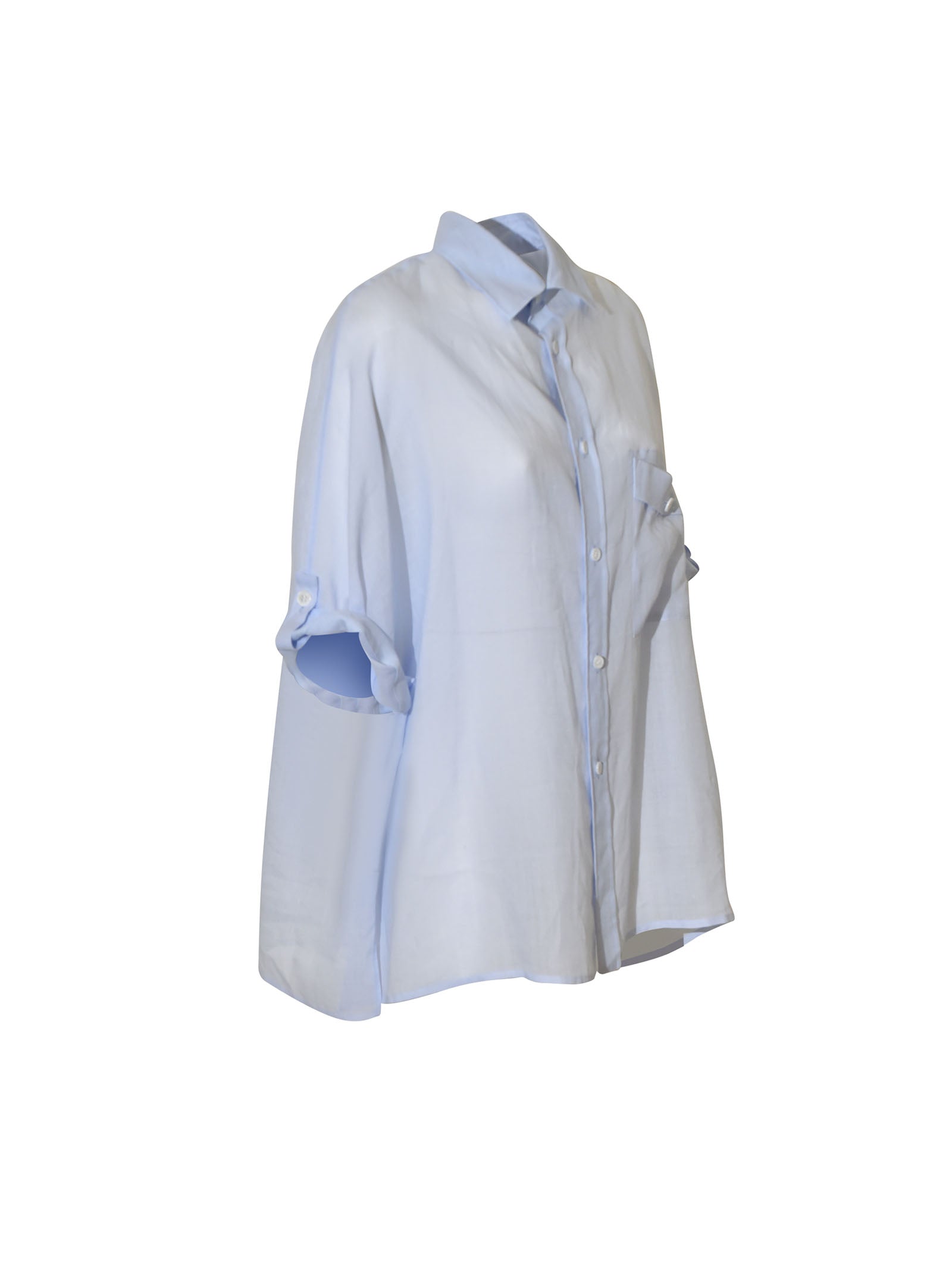 camicia m/m con taschino 