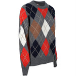 maglia girocollo losanghe 