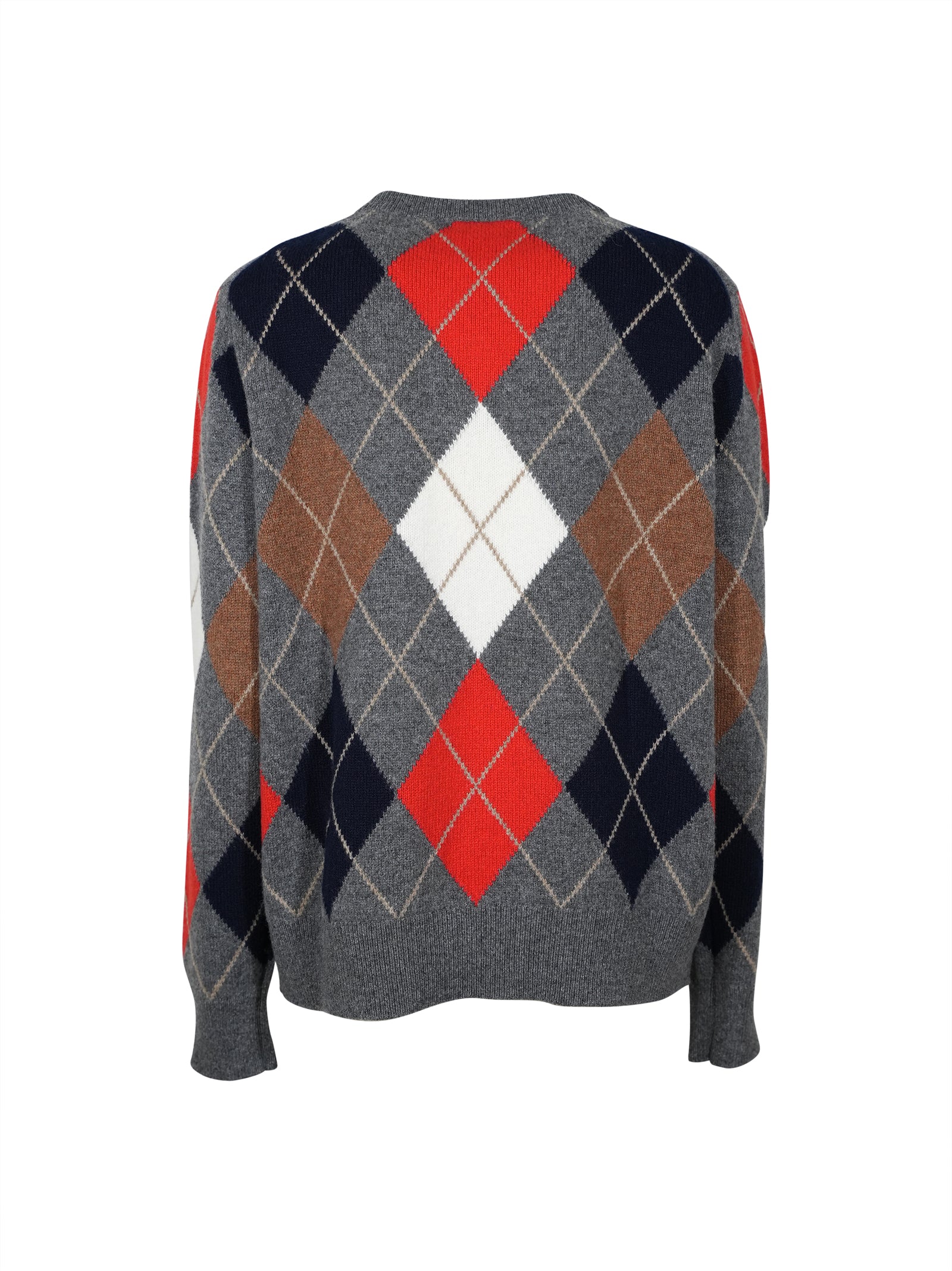 maglia girocollo losanghe 