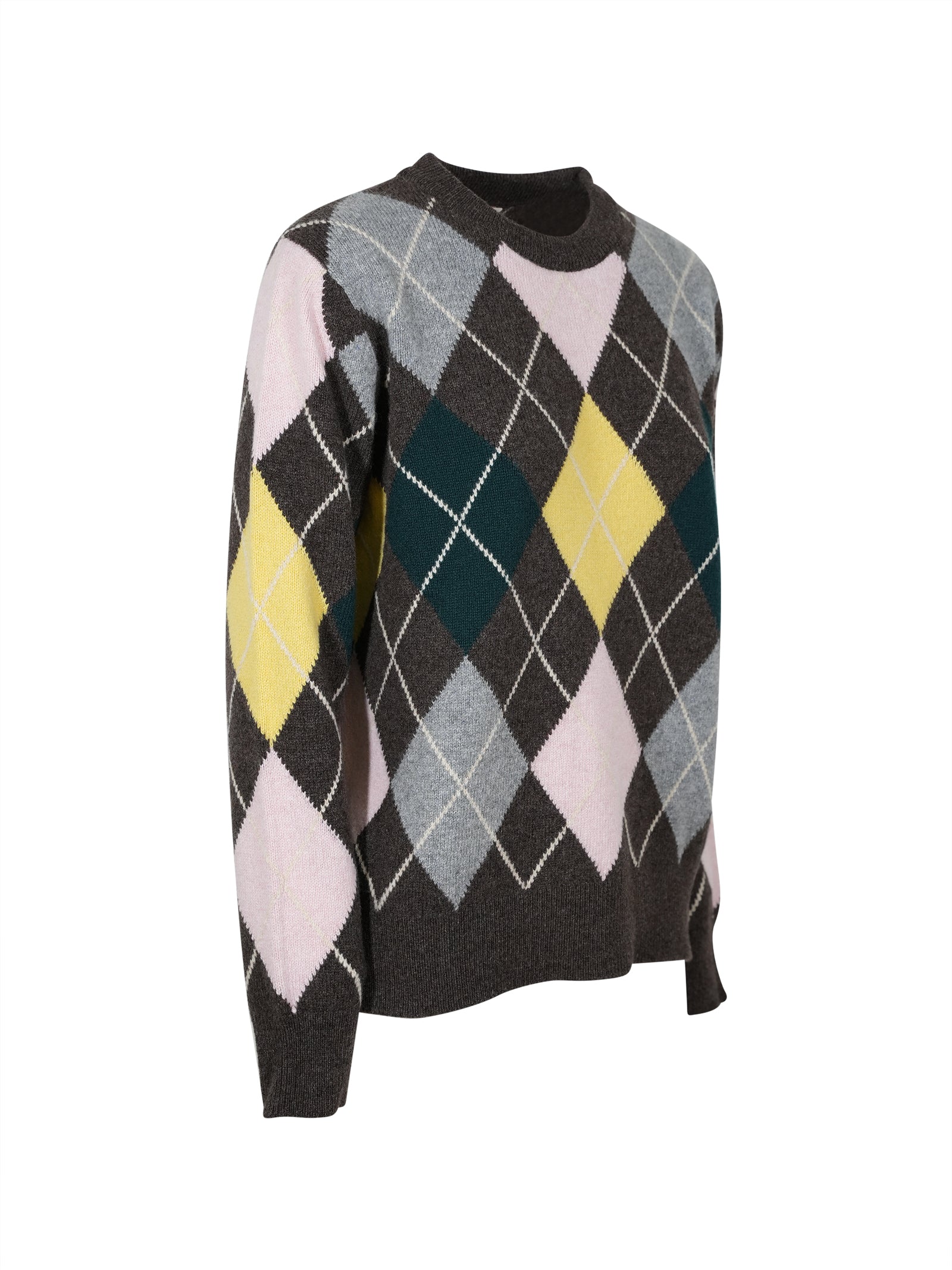maglia girocollo losanghe 