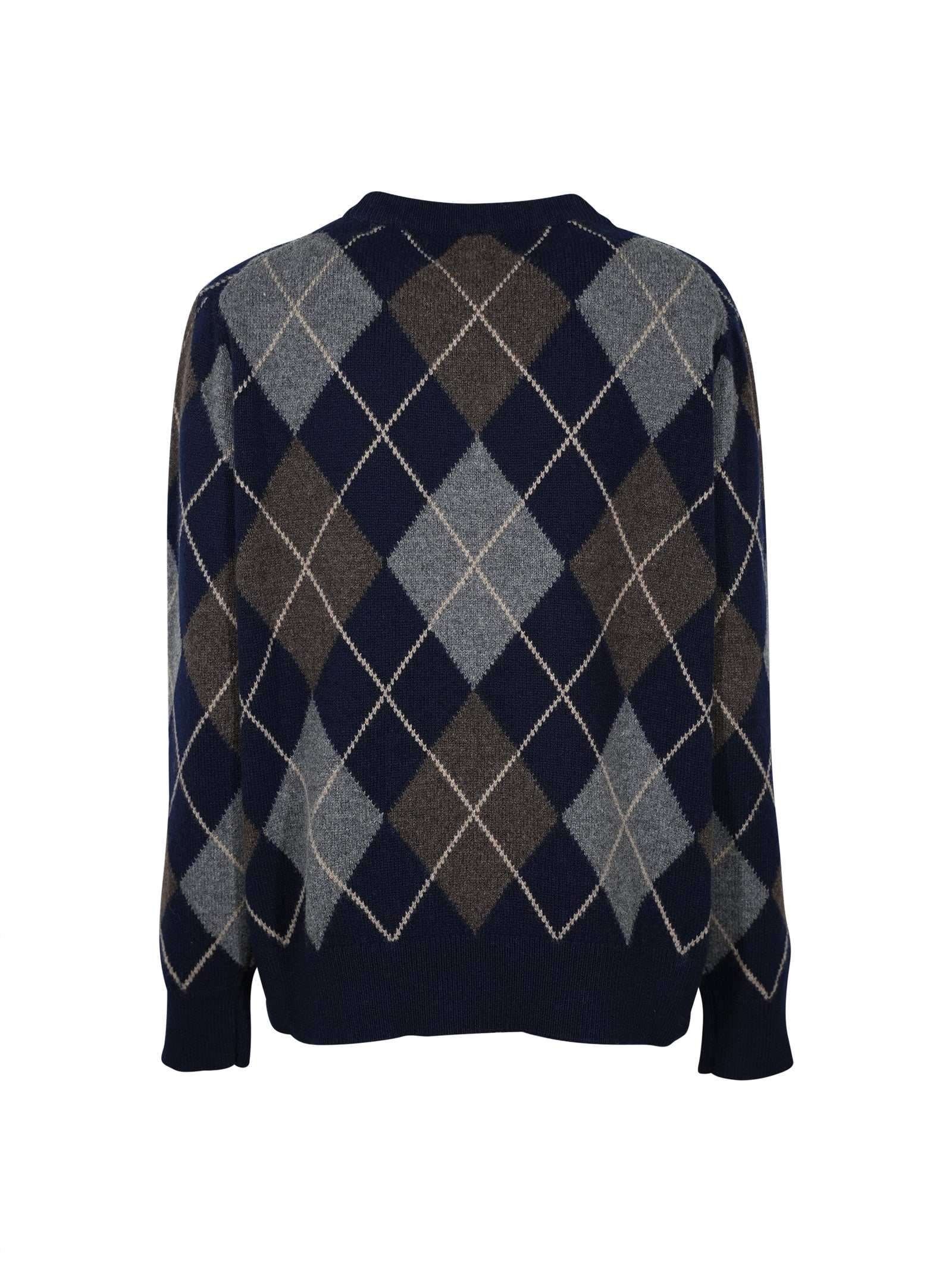 maglia girocollo losanghe 