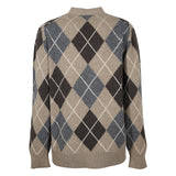 cardigan scollo v losanghe 