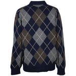 cardigan scollo v losanghe 