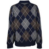 cardigan scollo v losanghe 