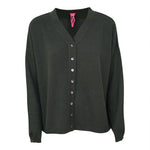 cardigan scatola scollo v 