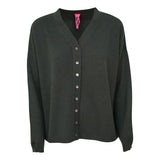cardigan scatola scollo v 
